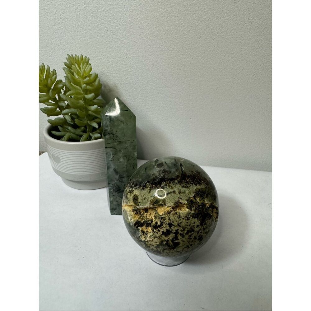 Prehnite Bundle Sphere and Tower